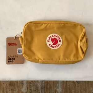 Fjällräven Kånken Yellow Gear Bag, Brand New